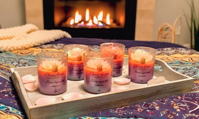 Cherri Amour decorative candle photo